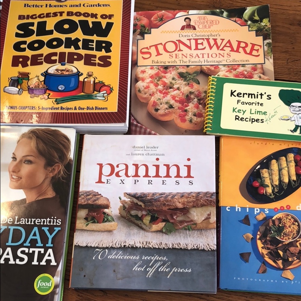 6 Cookbooks!